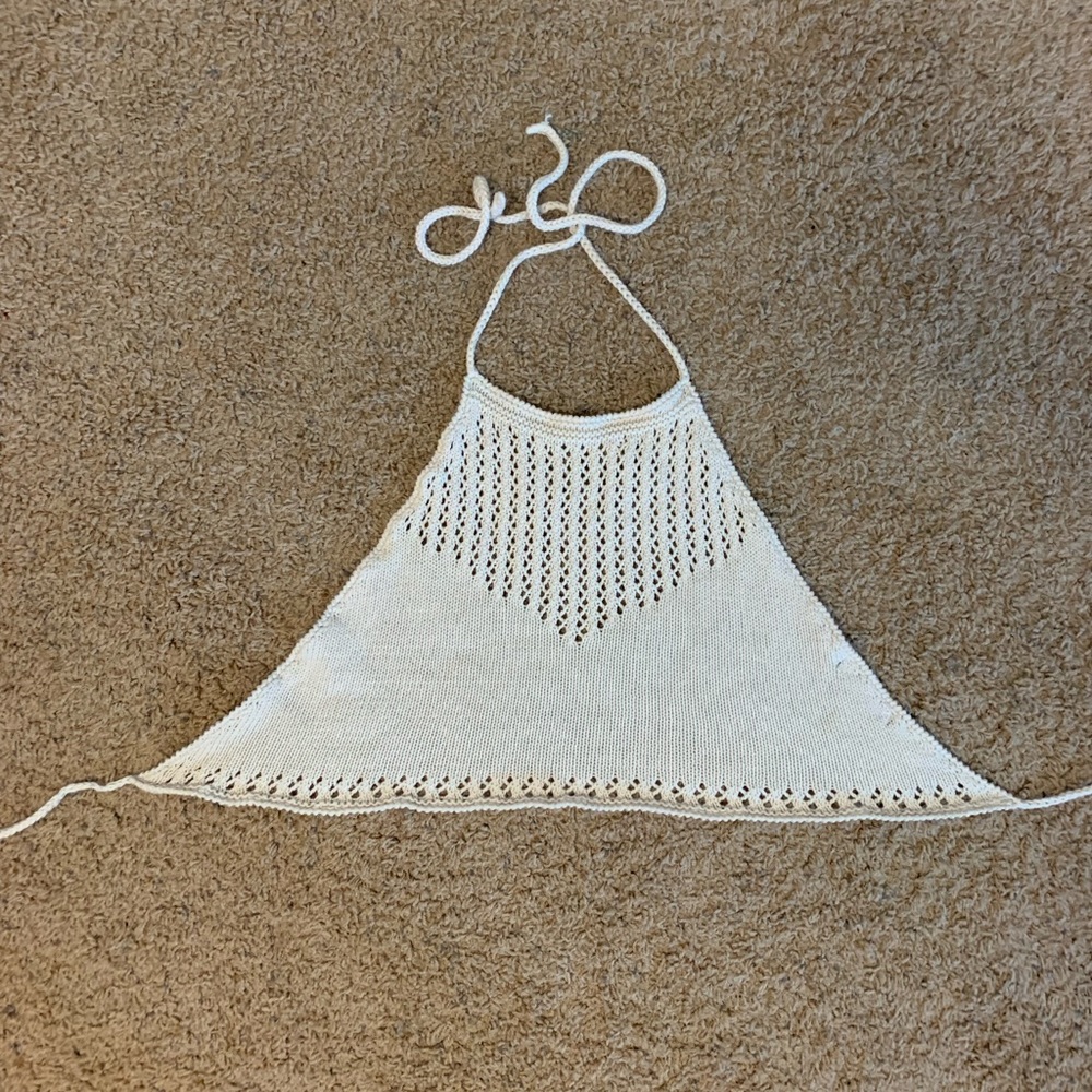 Kendall & Kylie crochet crop top